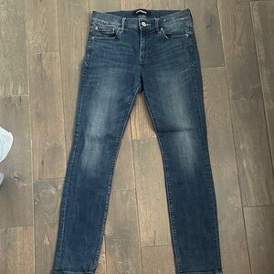Express Dark Blue Skinny Jeans for Men